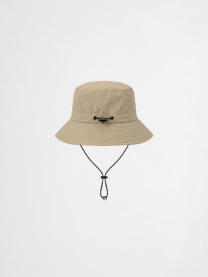 Technical nylon bucket hat