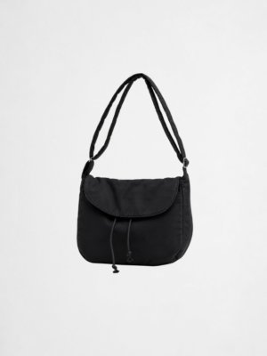 Crossbody Nylon Flap Bag