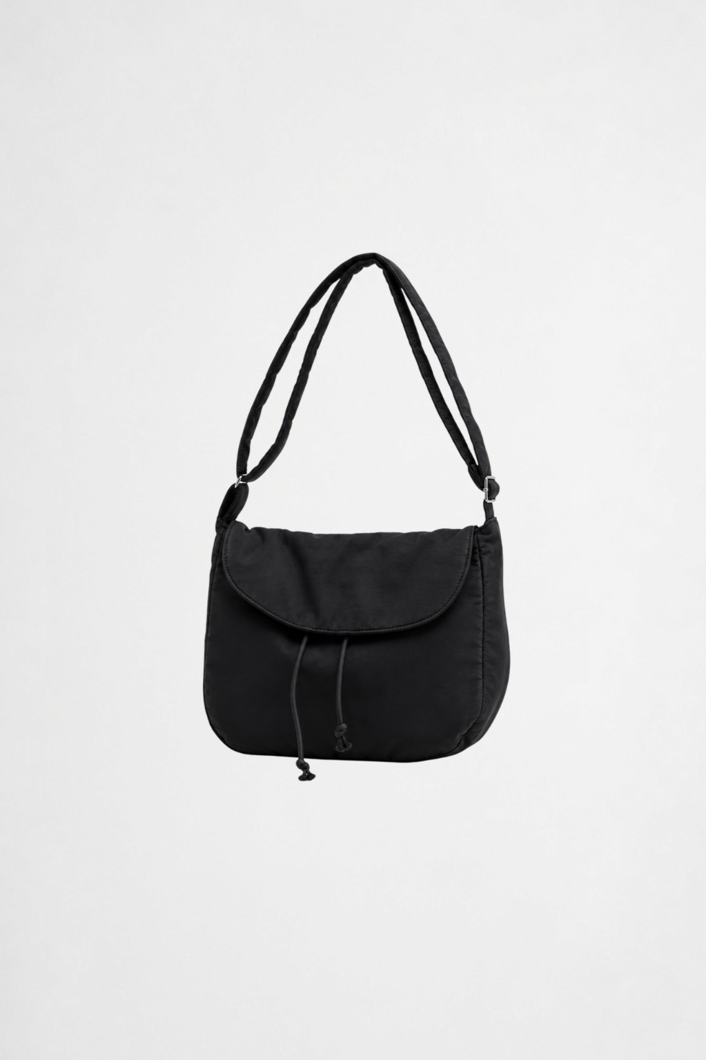 Crossbody Nylon Flap Bag