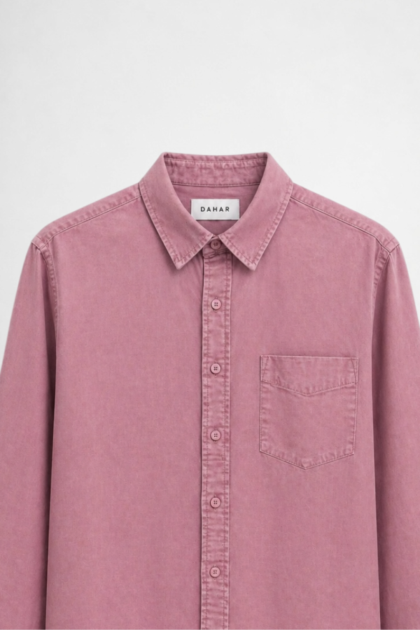 RELAXED FIT WASHED SHIRT