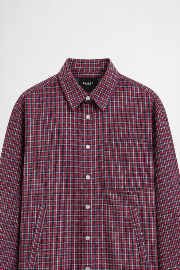 LIGHTWEIGHT CHECK JACKET