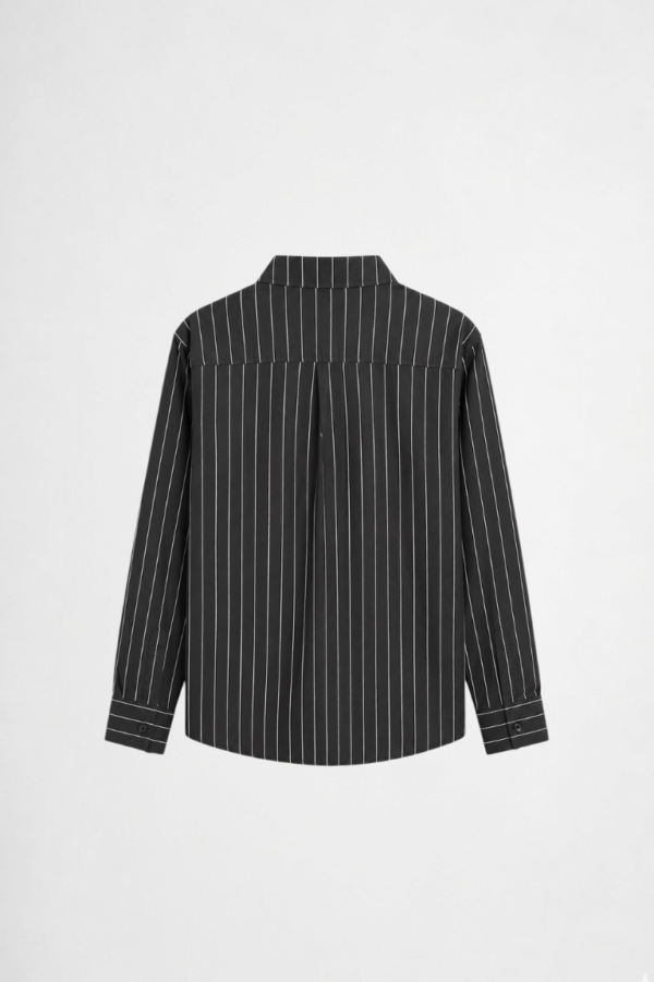 VERTICAL STRIPE OVERSHIRT