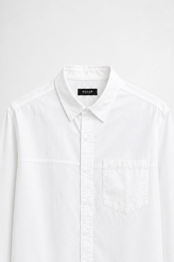 COTTON POPLIN SHIRT