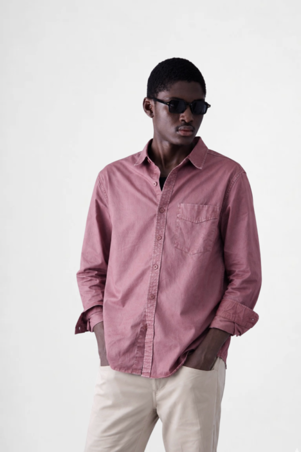 RELAXED FIT WASHED SHIRT