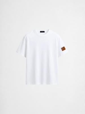 White regular-fit T-shirt by DAHAR