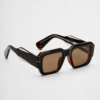 Lightweight polarized sunglasses with glare-reducing lenses.