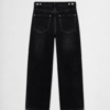 DAHAR WASHED BLACK JEANS