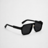 Classic aviator sunglasses with tinted UV400 lenses.